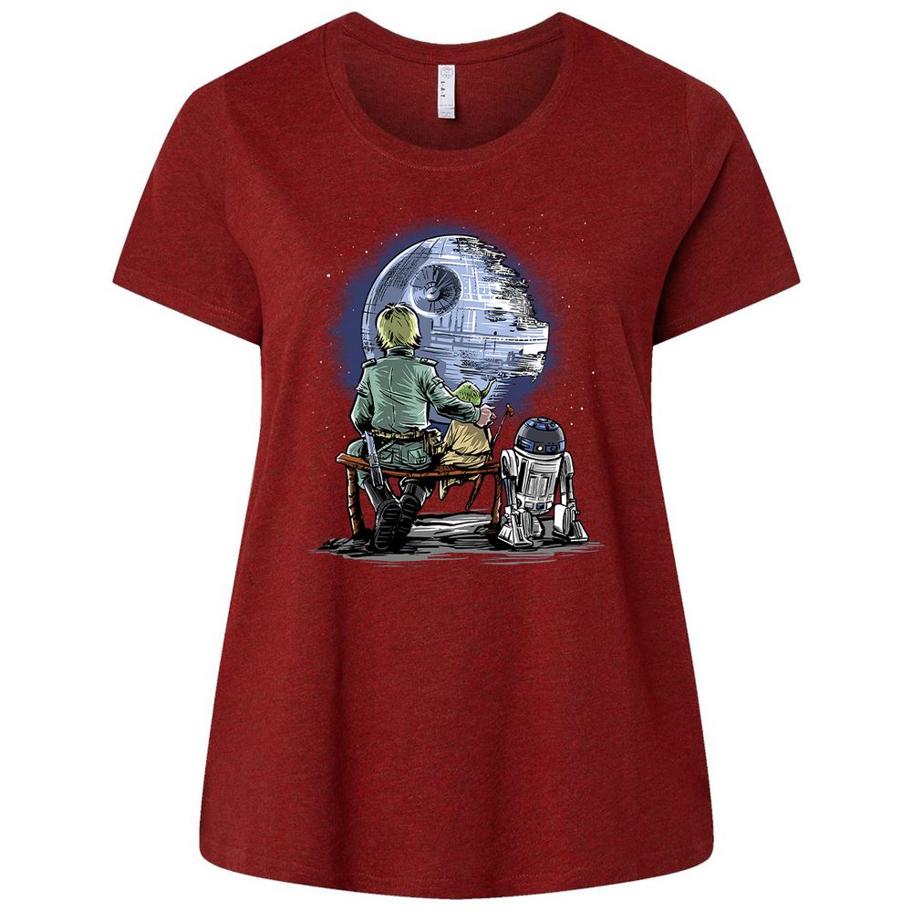 Ladies Curvy Jersey - 32UDQ7VE - Cardinal - 10