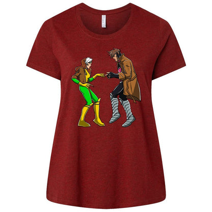 Ladies Curvy Jersey - MV5Z2LJX - Cardinal - 10