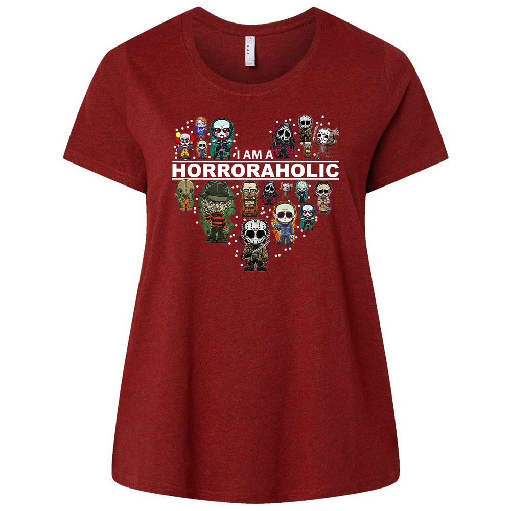 Ladies Curvy Jersey - TGH5ZYJQ - Cardinal - 10