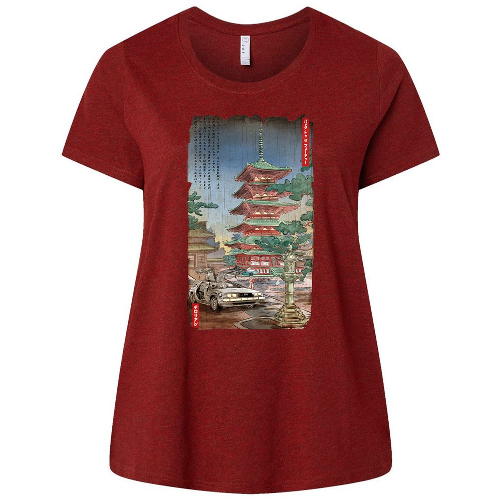 Ladies Curvy Jersey - 877KQZD7 - Cardinal - 10