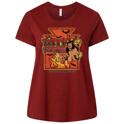 Ladies Curvy Jersey - NVN4TTM9 - Cardinal - 10