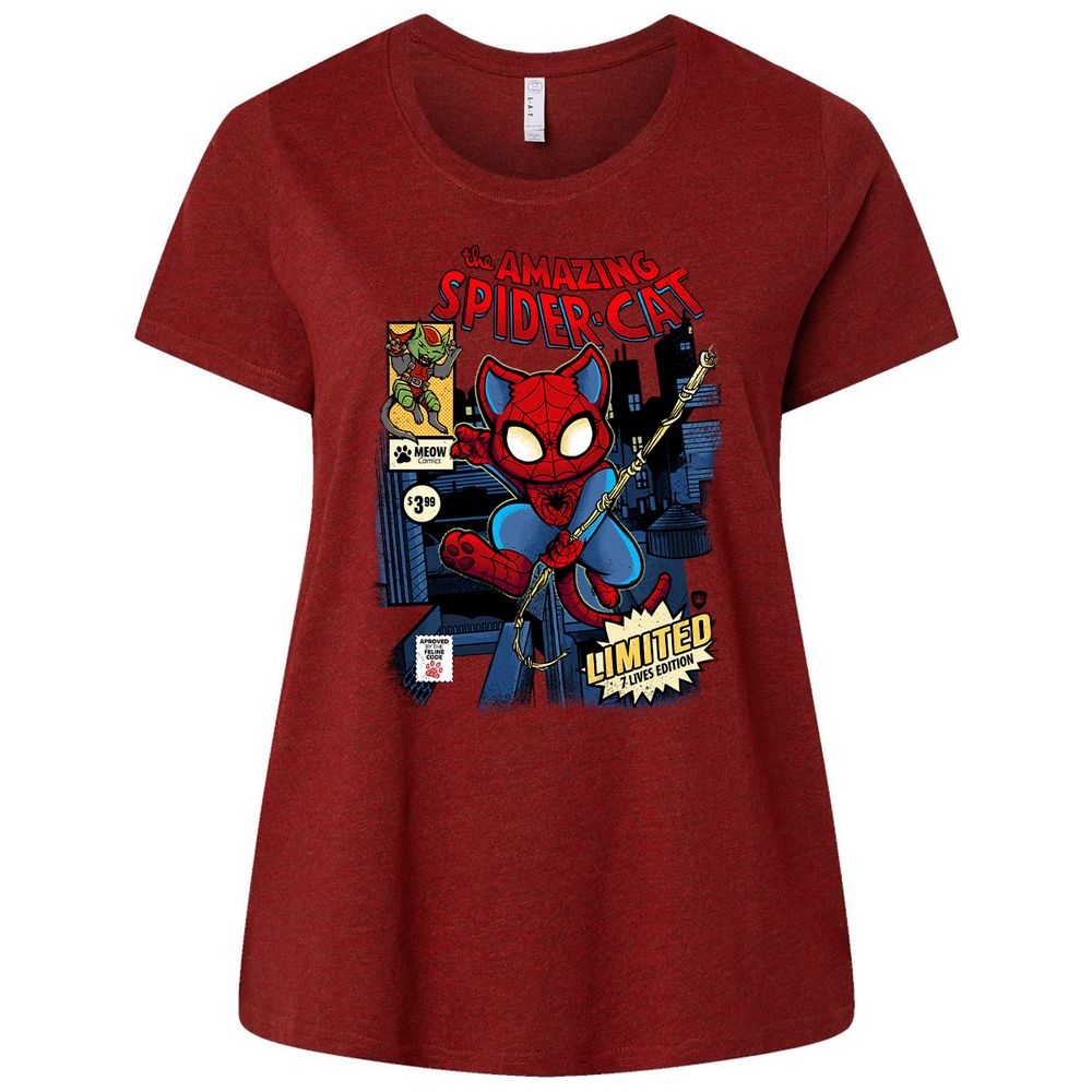 Ladies Curvy Jersey - VKNUNAUN - Cardinal - 10