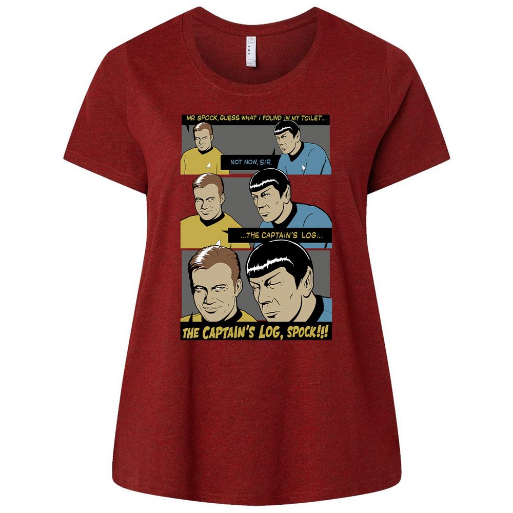 Ladies Curvy Jersey - PQ21G223 - Cardinal - 10