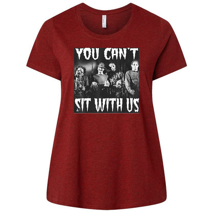 Ladies Curvy Jersey - U73TETE8 - Cardinal - 10