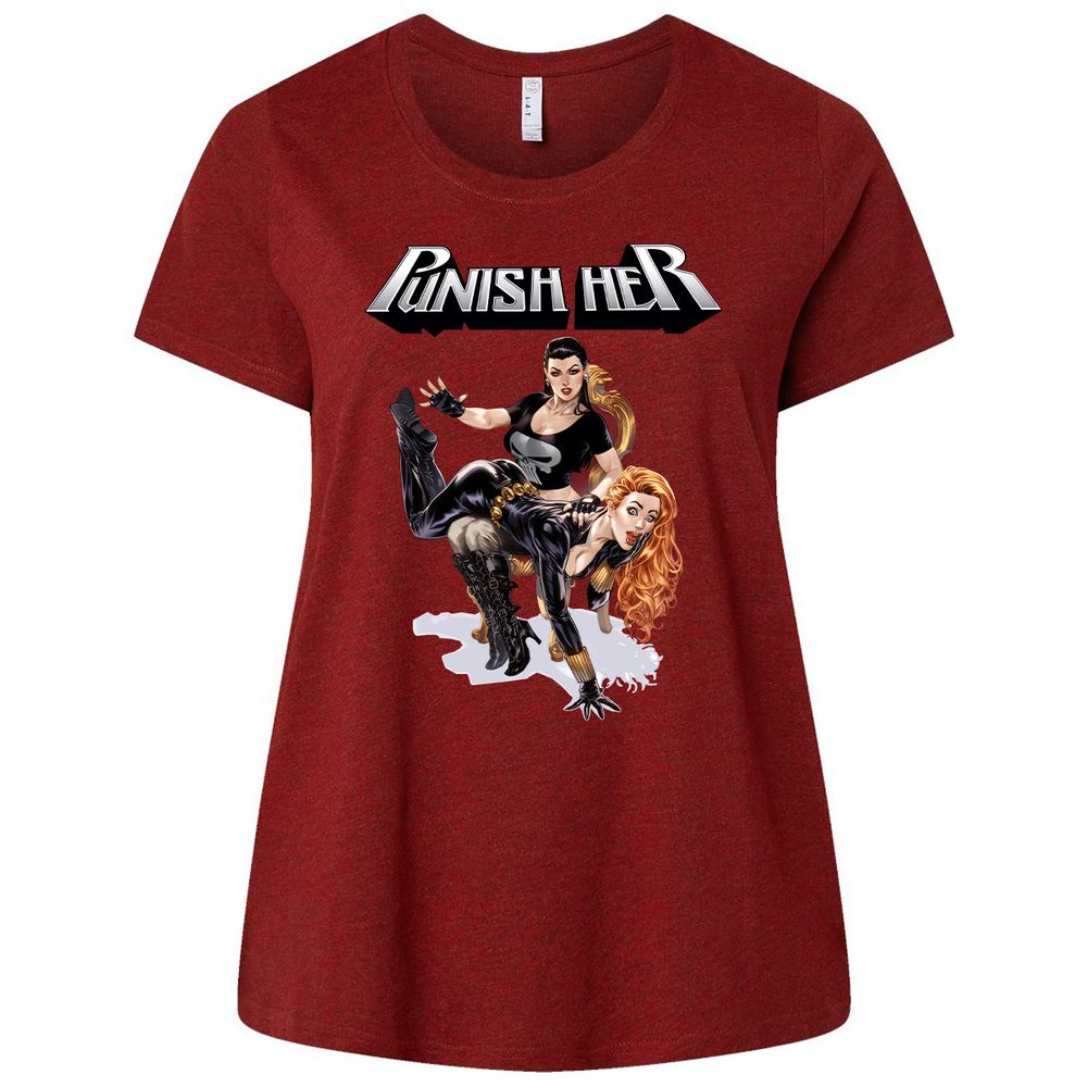 Ladies Curvy Jersey - 1K88BXVU - Cardinal - 10