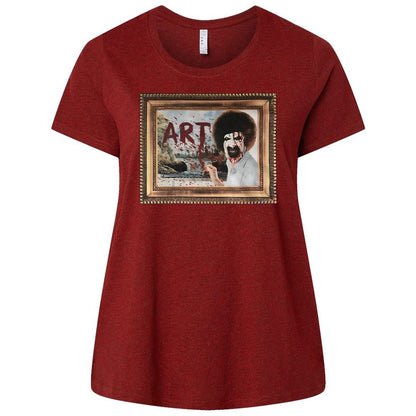 Ladies Curvy Jersey - V2K6S6A2 - Cardinal - 10