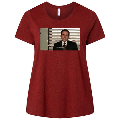 Ladies Curvy Jersey - U99FNHZC - Cardinal - 10