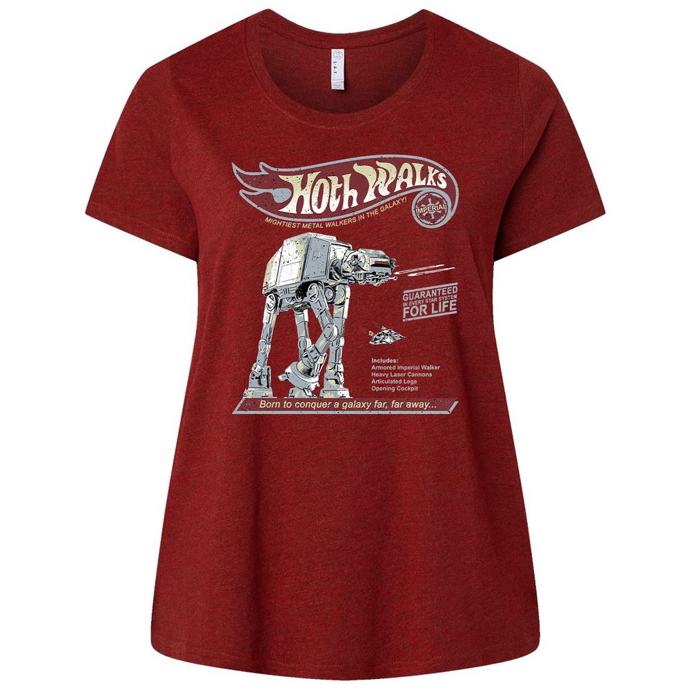 Ladies Curvy Jersey - MQUKS3VD - Cardinal - 10