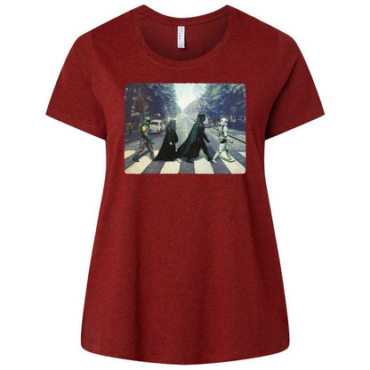 Ladies Curvy Jersey - T7D2KPJG - Cardinal - 10