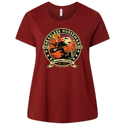 Ladies Curvy Jersey - UP4W3ZPD - Cardinal - 10