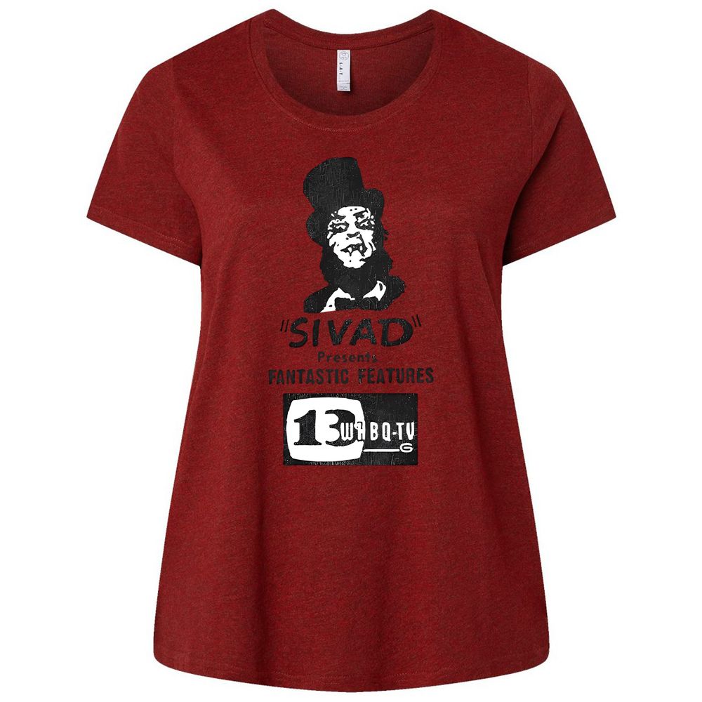 Ladies Curvy Jersey - ZRY9RPQE - Cardinal - 10