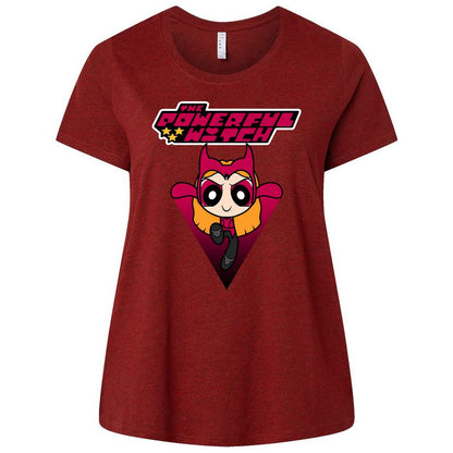 Ladies Curvy Jersey - DNJSGGDP - Cardinal - 10