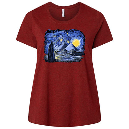 Ladies Curvy Jersey - DEL2QX3P - Cardinal - 10