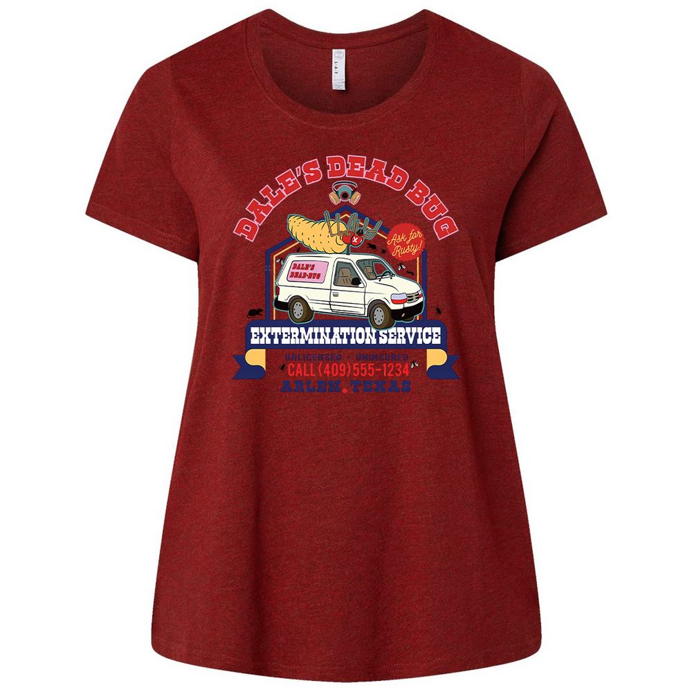 Ladies Curvy Jersey - 8WT648DM - Cardinal - 10