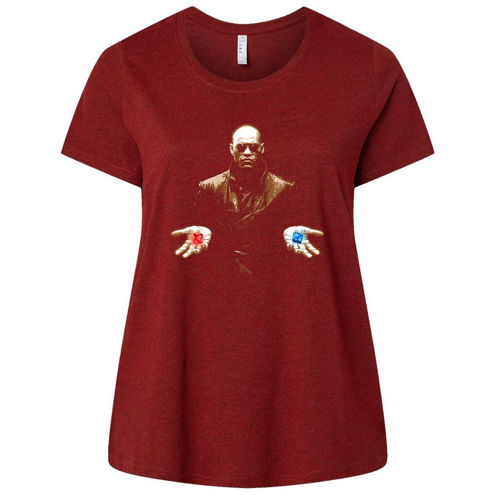 Ladies Curvy Jersey - W4CV3G3K - Cardinal - 10