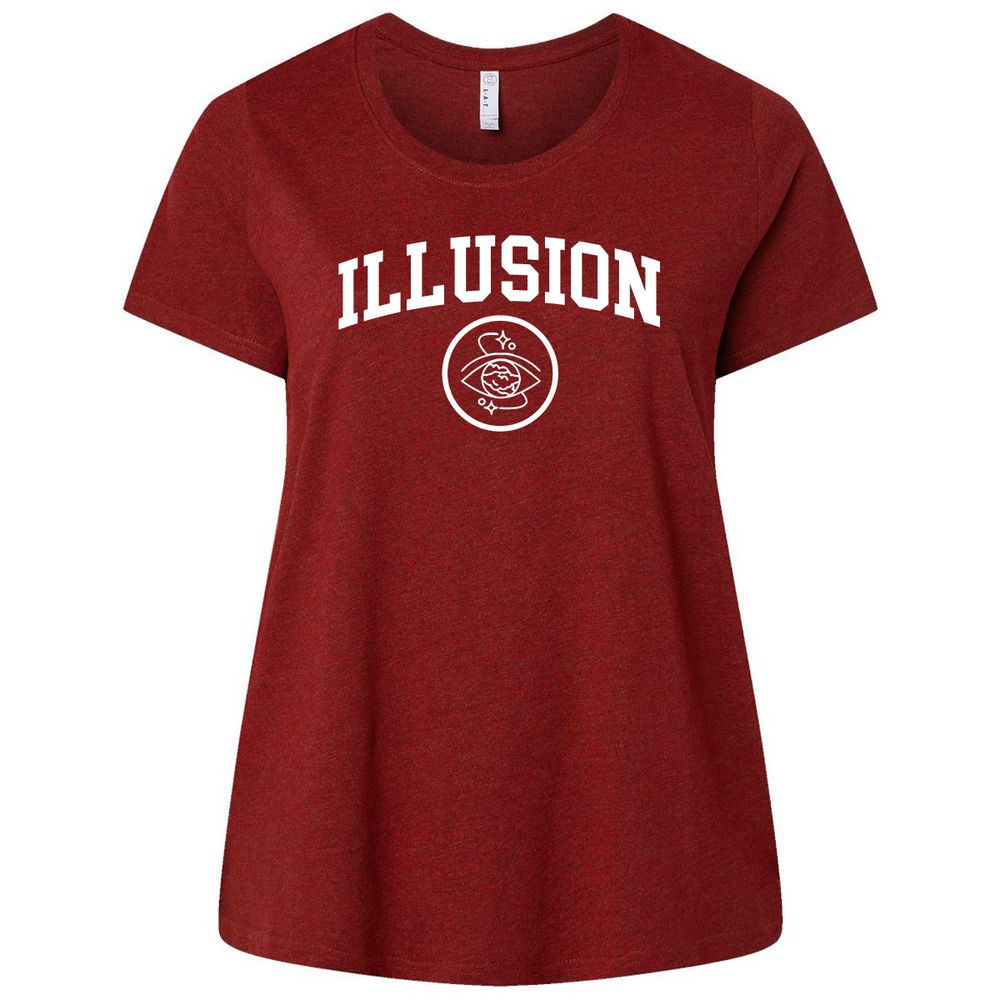 Ladies Curvy Jersey - JXET9H39 - Cardinal - 10