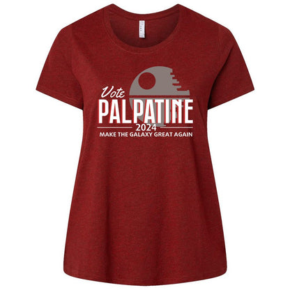 Ladies Curvy Jersey - VTRT9DGU - Cardinal - 10