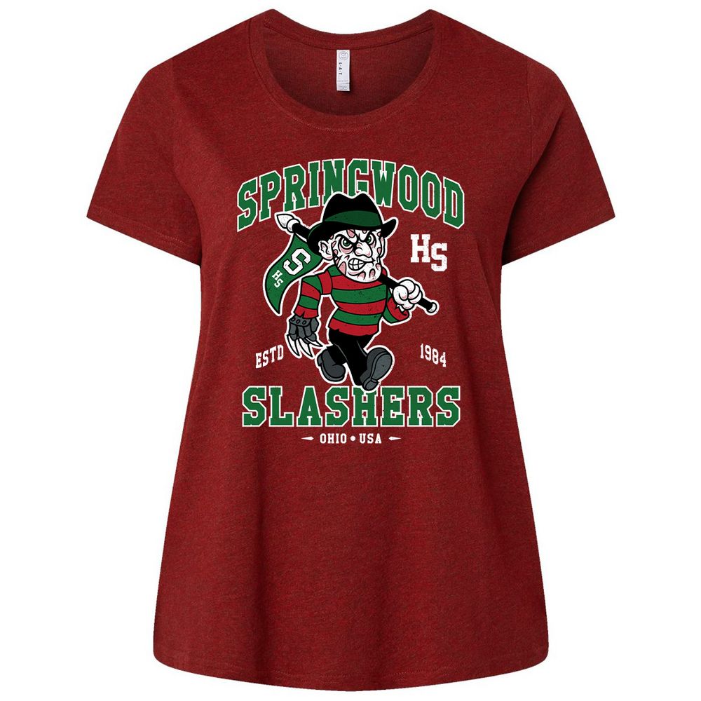 Ladies Curvy Jersey - YJLFLGX2 - Cardinal - 10