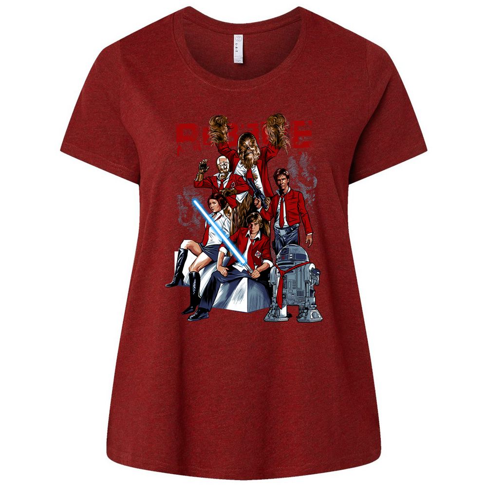 Ladies Curvy Jersey - URNN7JGH - Cardinal - 10