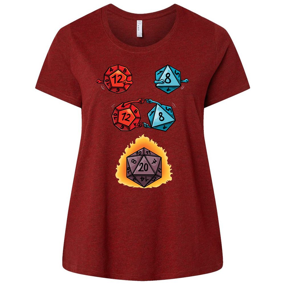 Ladies Curvy Jersey - 4SQE65AA - Cardinal - 10