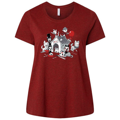 Ladies Curvy Jersey - SDBPDYHE - Cardinal - 10