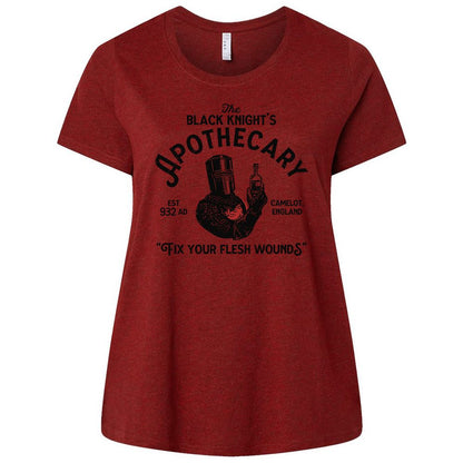 Ladies Curvy Jersey - FKBGCU4L - Cardinal - 10