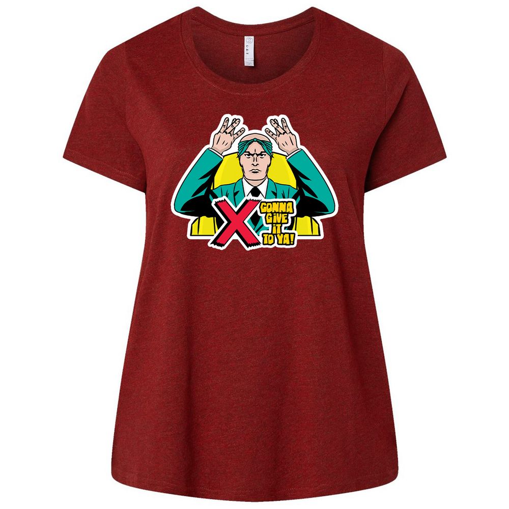 Ladies Curvy Jersey - RL4MJZNN - Cardinal - 10