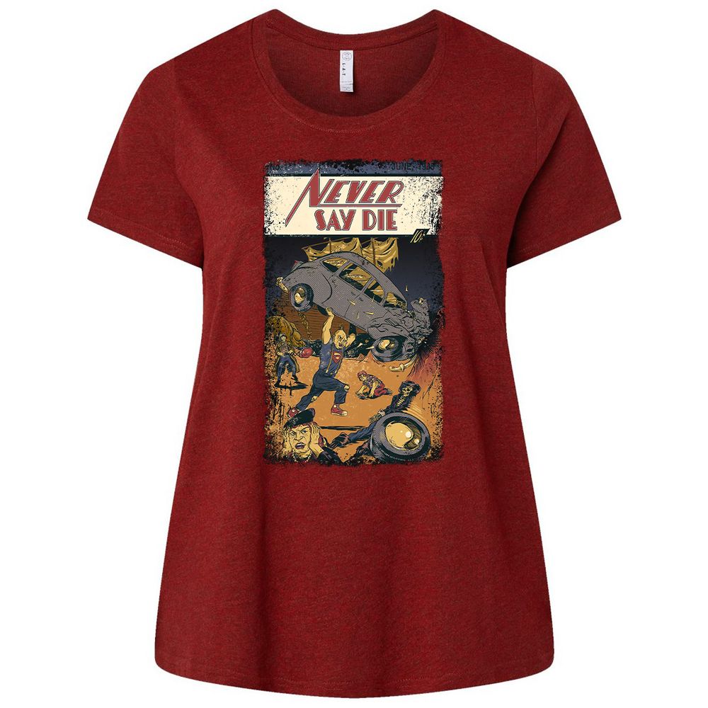 Ladies Curvy Jersey - 78BJQ1LM - Cardinal - 10