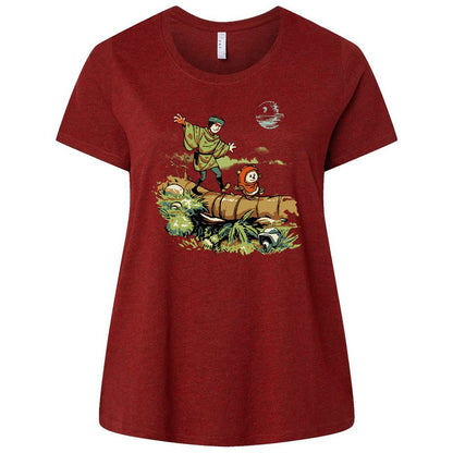 Ladies Curvy Jersey - M2HLDJ8G - Cardinal - 10