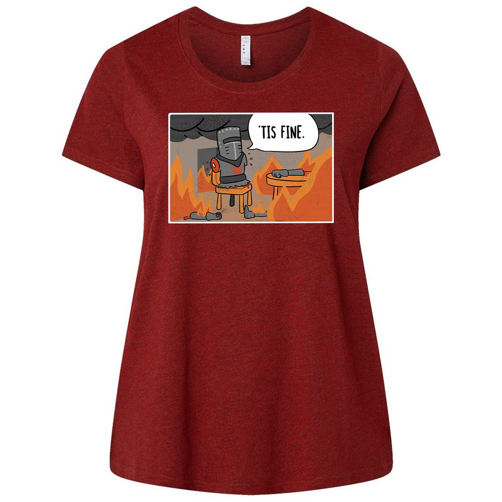 Ladies Curvy Jersey - MWL683L3 - Cardinal - 10