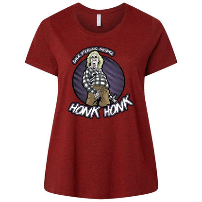 Ladies Curvy Jersey - SUHJYV7F - Cardinal - 10