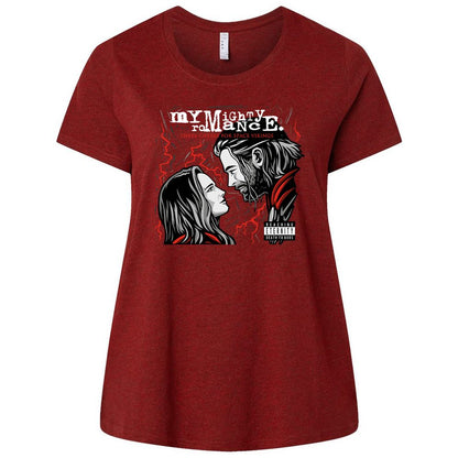 Ladies Curvy Jersey - MHM9G1XG - Cardinal - 10