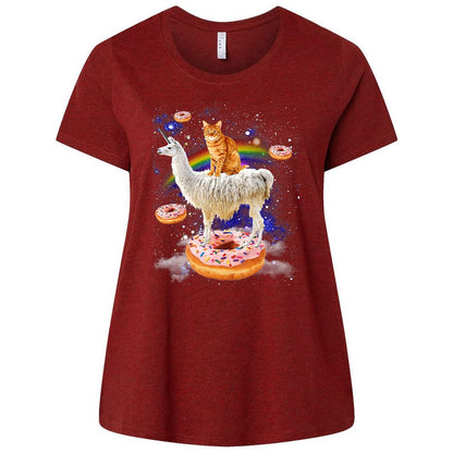 Ladies Curvy Jersey - WWEBYMDC - Cardinal - 10