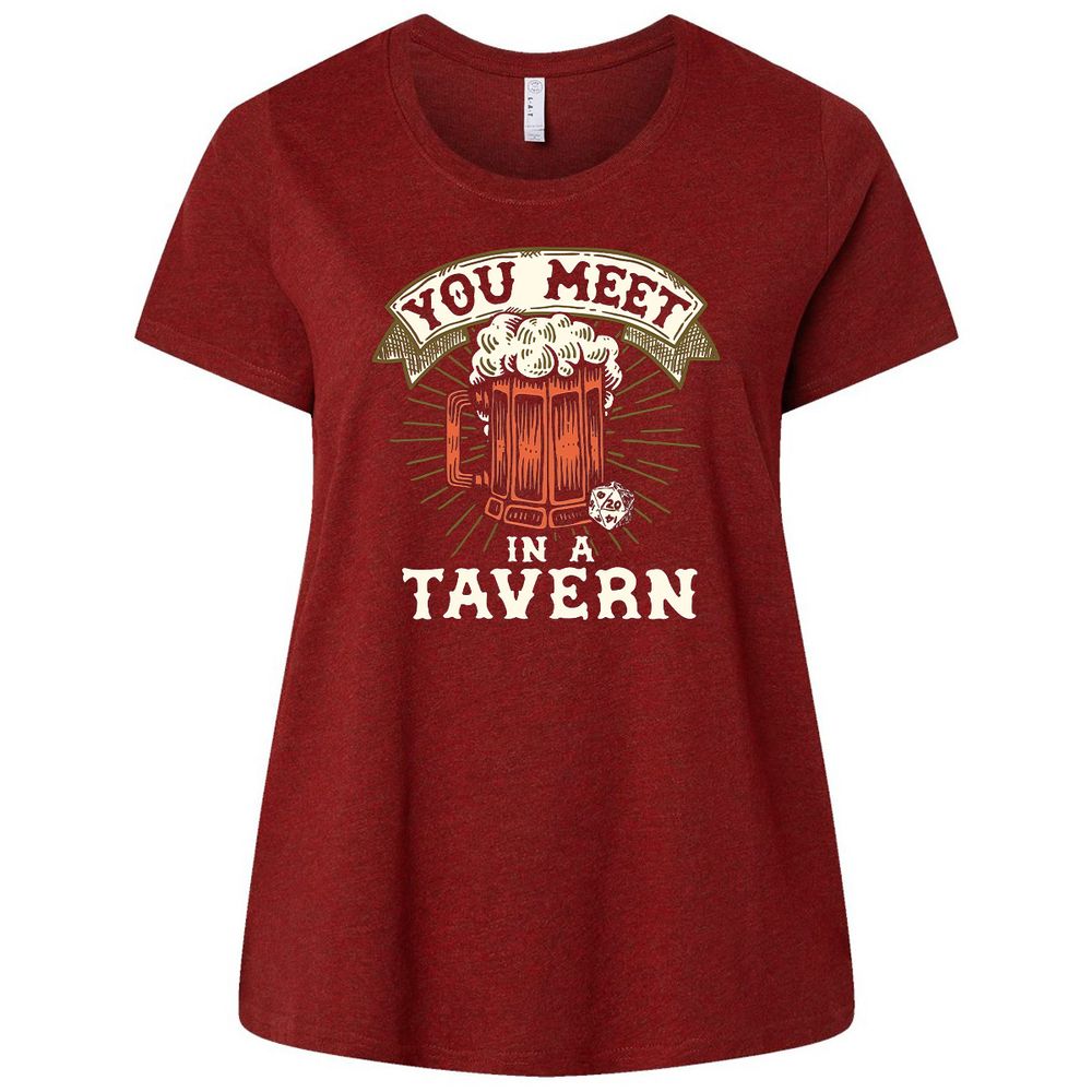 Ladies Curvy Jersey - PCX96K4P - Cardinal - 10