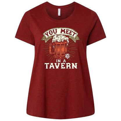 Ladies Curvy Jersey - PCX96K4P - Cardinal - 10