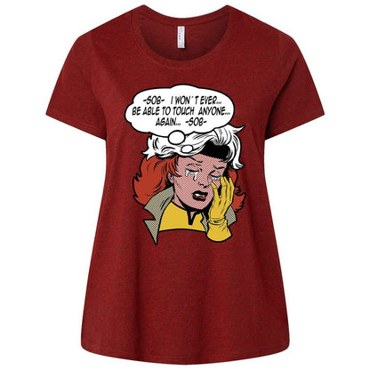 Ladies Curvy Jersey - XD7FXU15 - Cardinal - 10