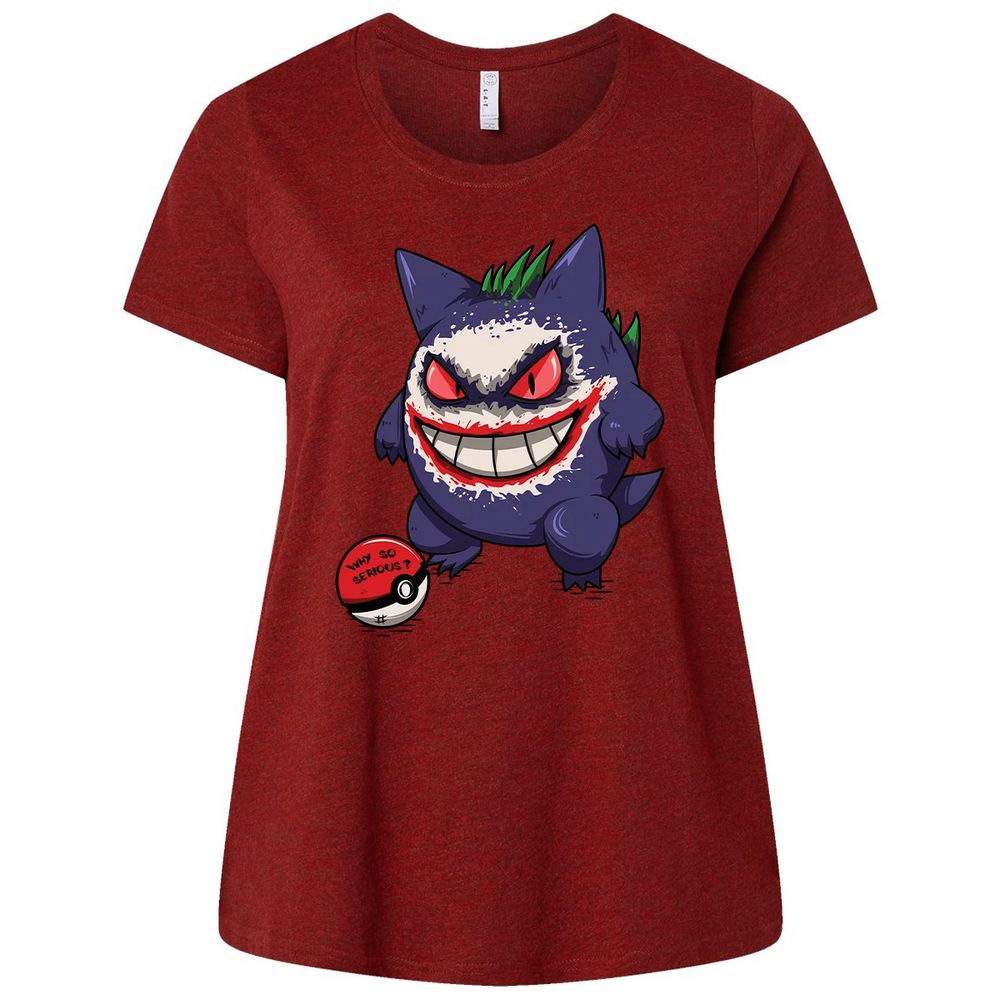 Ladies Curvy Jersey - JU3GJQN6 - Cardinal - 10