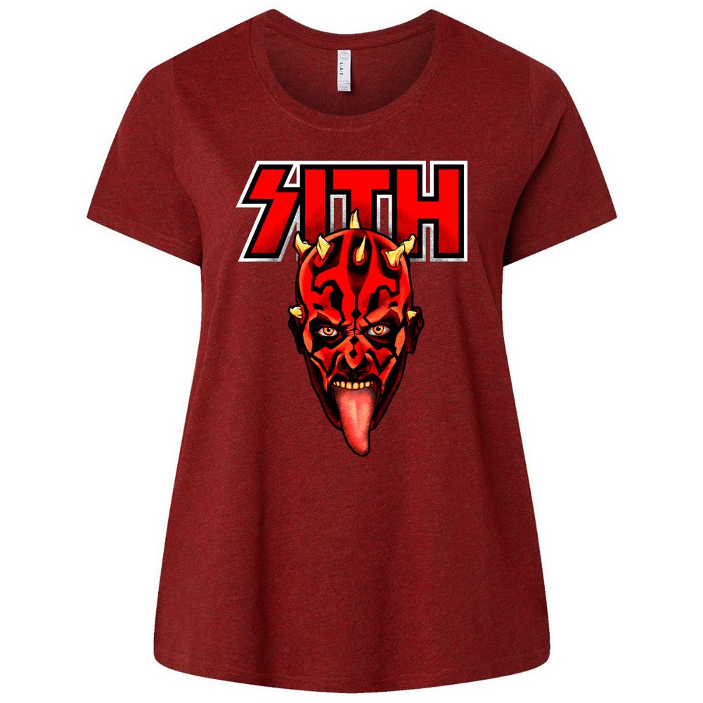 Ladies Curvy Jersey - PS8G1NQZ - Cardinal - 10