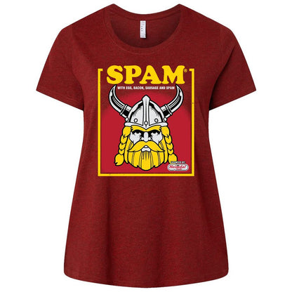 Ladies Curvy Jersey - 2LLQU6RK - Cardinal - 10