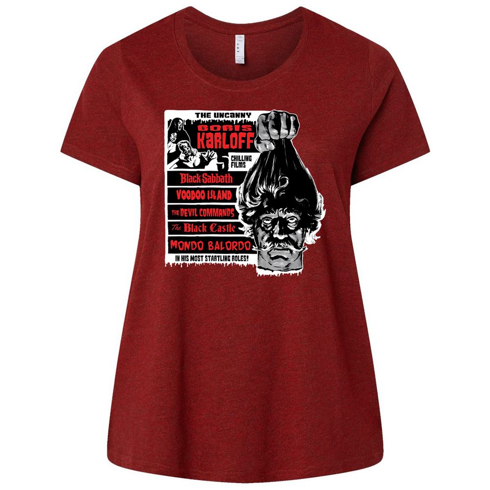 Ladies Curvy Jersey - NHSVWNDC - Cardinal - 10