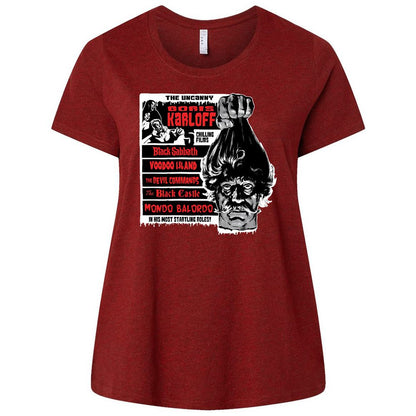 Ladies Curvy Jersey - NHSVWNDC - Cardinal - 10