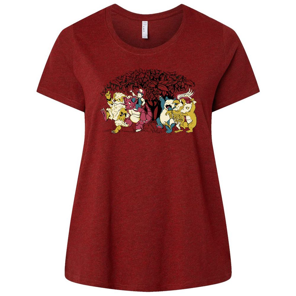 Ladies Curvy Jersey - 2GG3CN73 - Cardinal - 10