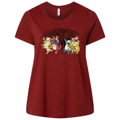 Ladies Curvy Jersey - 2GG3CN73 - Cardinal - 10