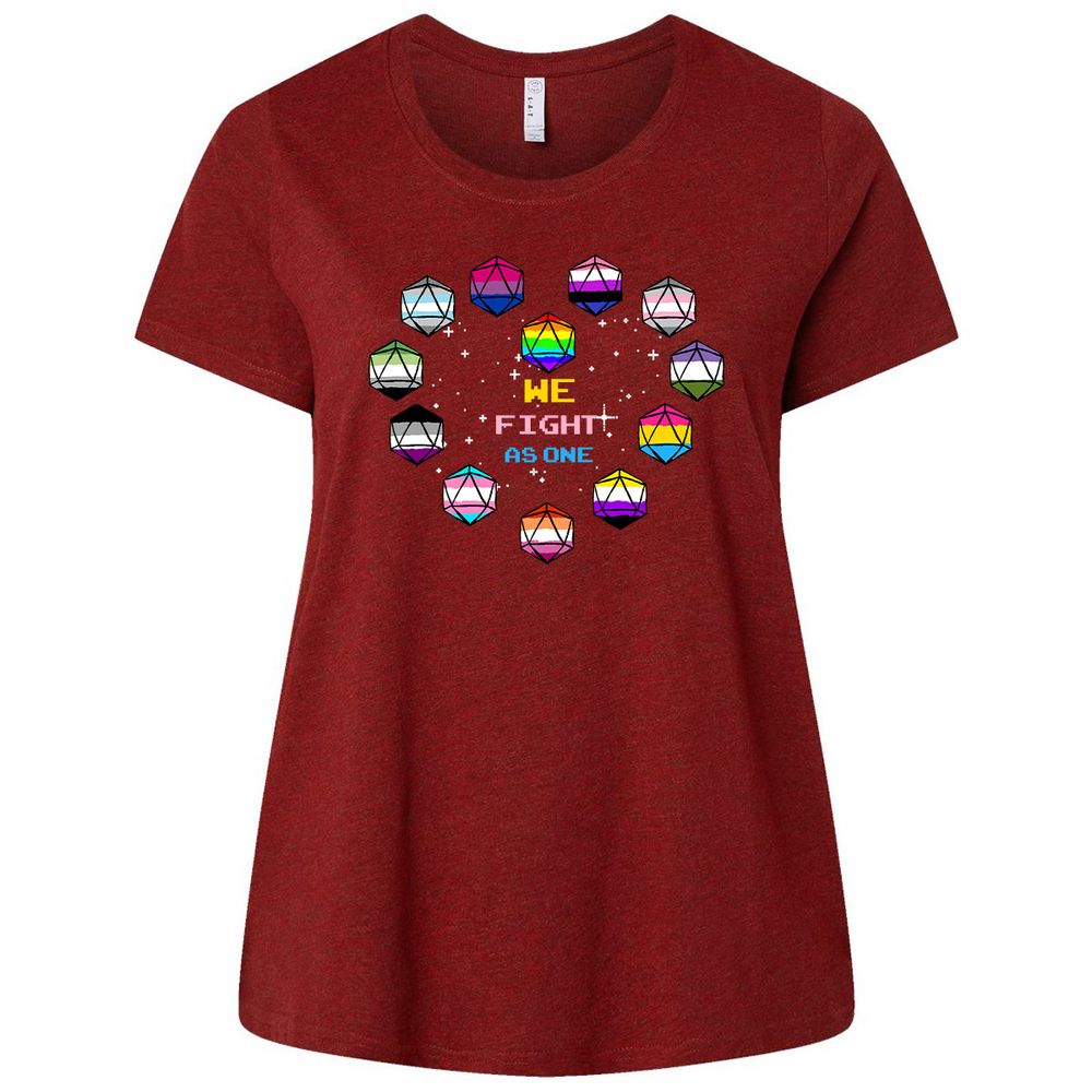 Ladies Curvy Jersey - 3VGZSR44 - Cardinal - 10