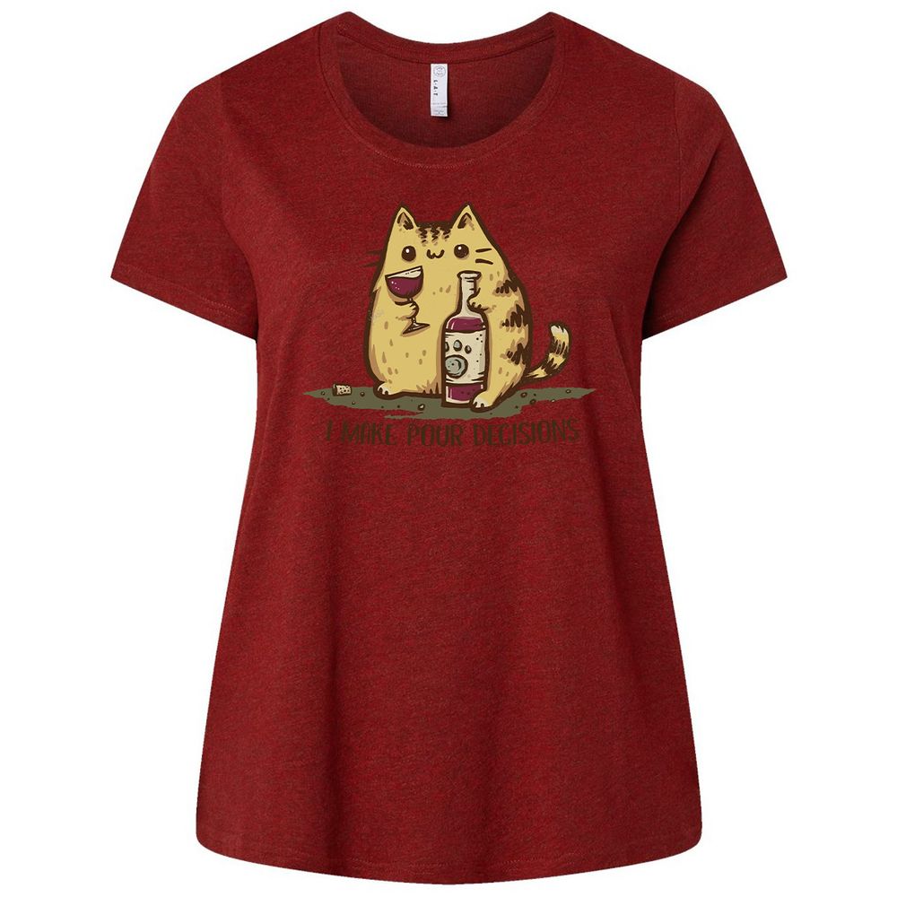 Ladies Curvy Jersey - KHQWLS43 - Cardinal - 10