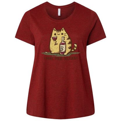 Ladies Curvy Jersey - KHQWLS43 - Cardinal - 10