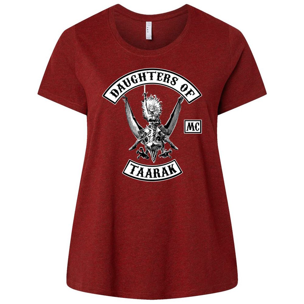 Ladies Curvy Jersey - H1A3ER7Z - Cardinal - 10