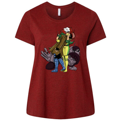 Ladies Curvy Jersey - WPA2A829 - Cardinal - 10