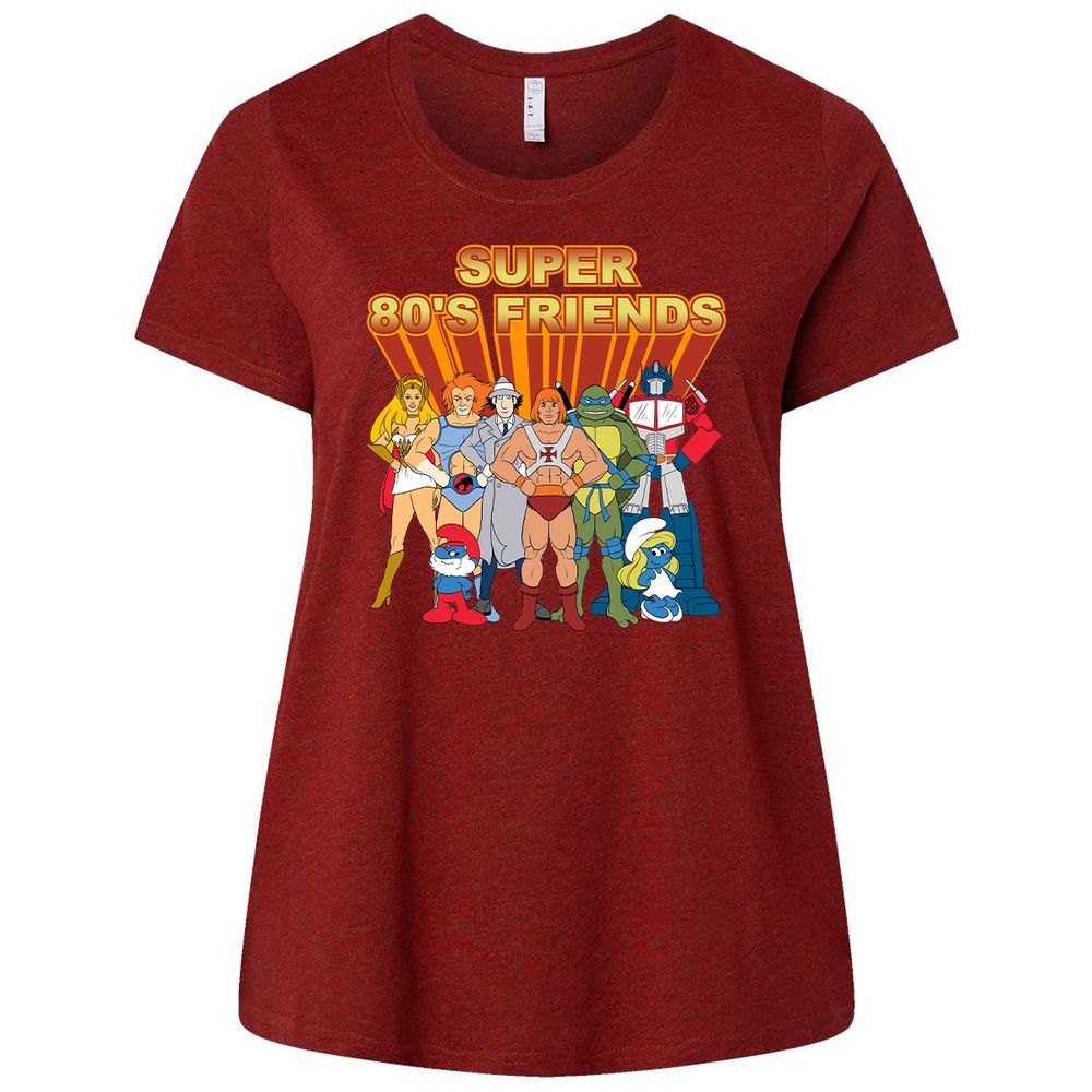 Ladies Curvy Jersey - SU9N97KG - Cardinal - 10