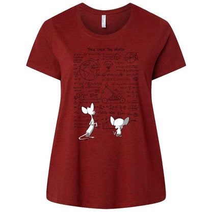 Ladies Curvy Jersey - RLEH1Z35 - Cardinal - 10